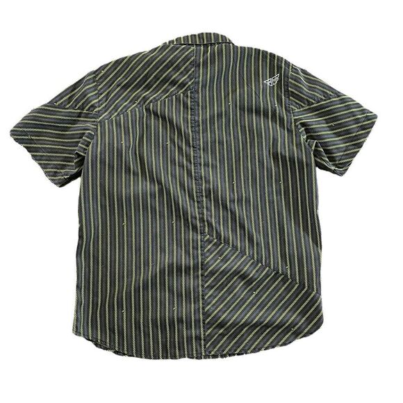 FLY RACING Short Sleeve Button Down Shirt Size Large - Picture 7 of 7